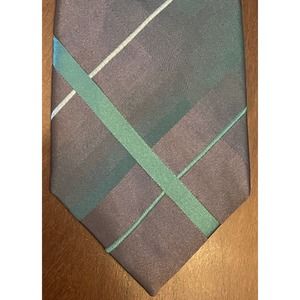 Arrow Green Gray 100% Silk Men’s Neck Tie Made In China
